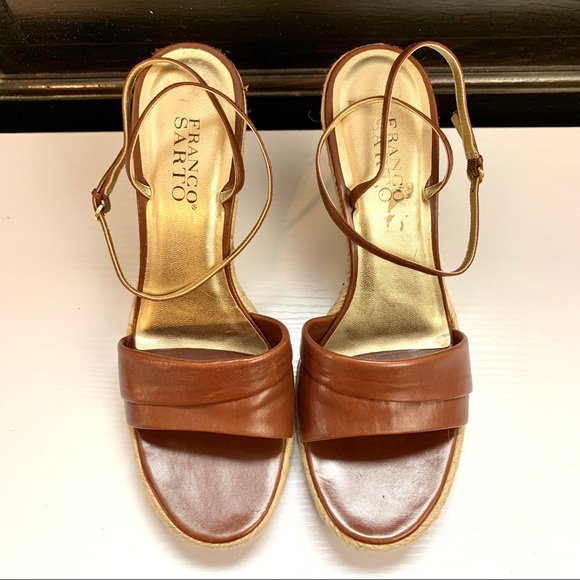 FRANCO SARTO Wedge Sandals - Picture 3 of 4